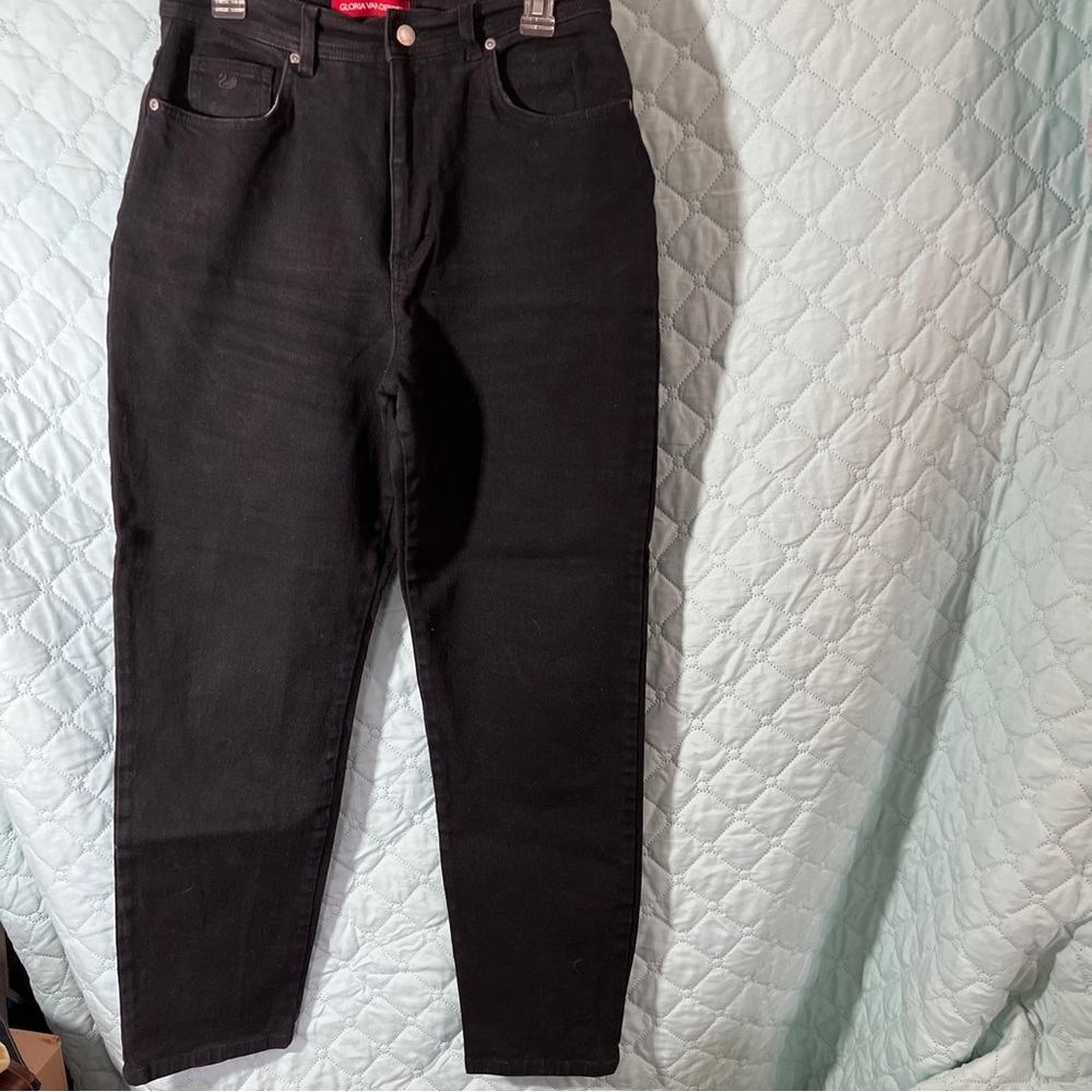 Gloria Vanderbilt Black Jeans Sz 14